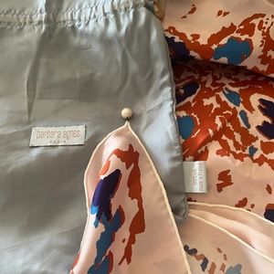 BNWT *FRESHWATER PEARL* BARBARA AGNES FRENCH SILK SCARF